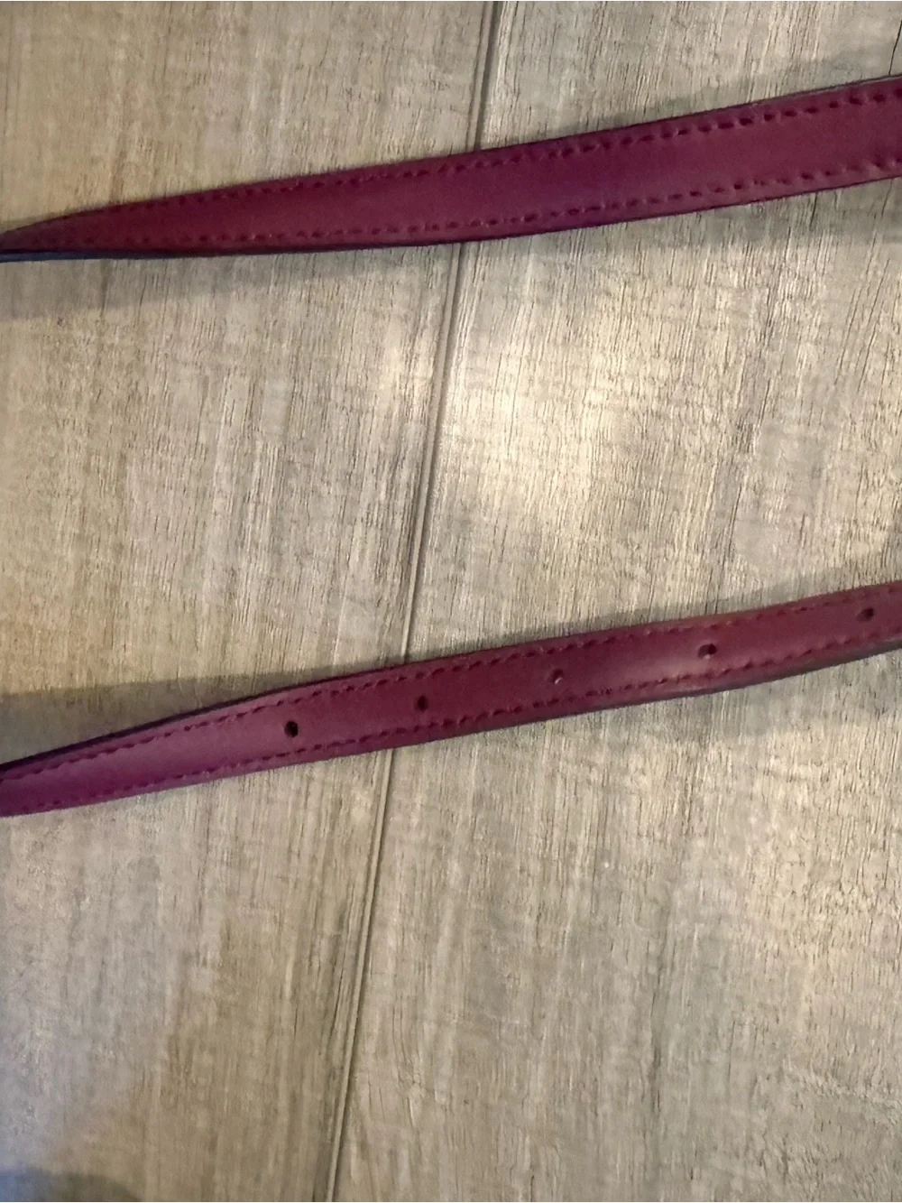 Kate Spade New York Burgundy Jae Flat Crossbody Bag